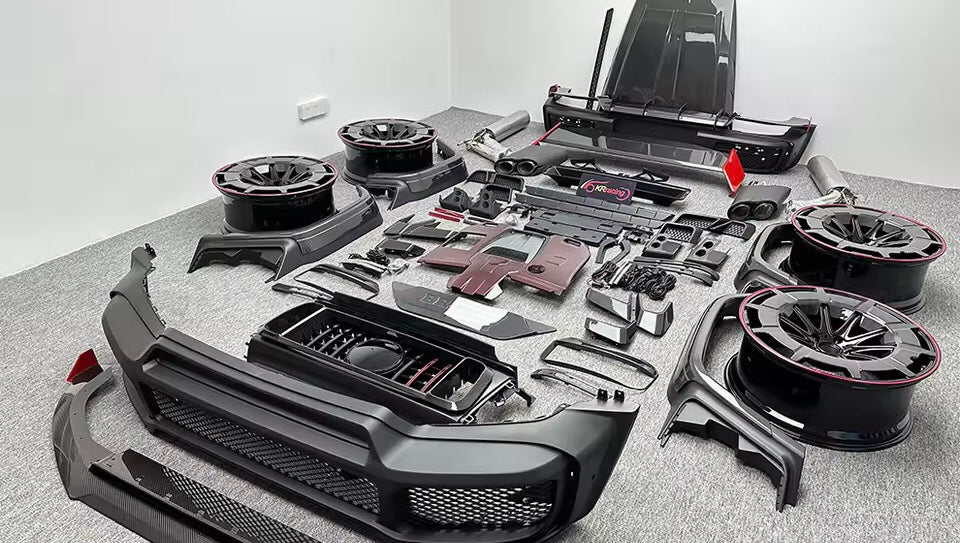 Upgrade Body Kit for Mercedes G-Class W464 G63 – Rocket B900 Carbon Fiber Kit Compatible with AMG G550 / G500 | Facelift Conversion