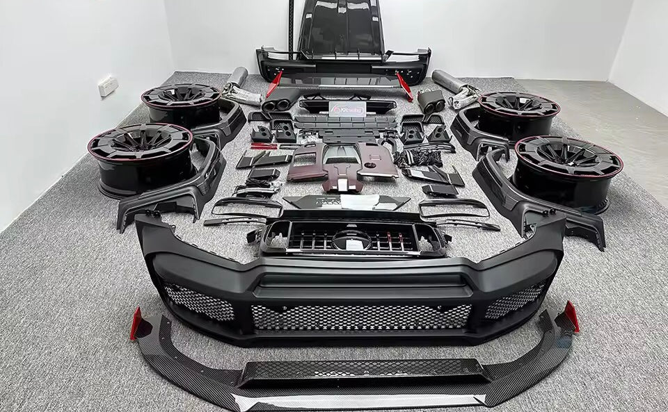 Upgrade Body Kit for Mercedes G-Class W464 G63 – Rocket B900 Carbon Fiber Kit Compatible with AMG G550 / G500 | Facelift Conversion