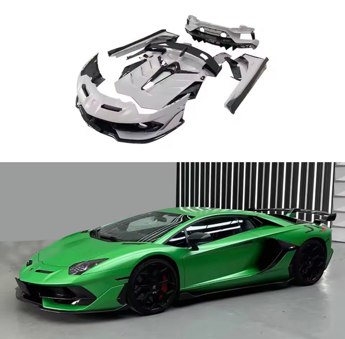 Lamborghini Aventador LP700 / SVJ Carbon Fiber Body Kit – Real Dry Carbon