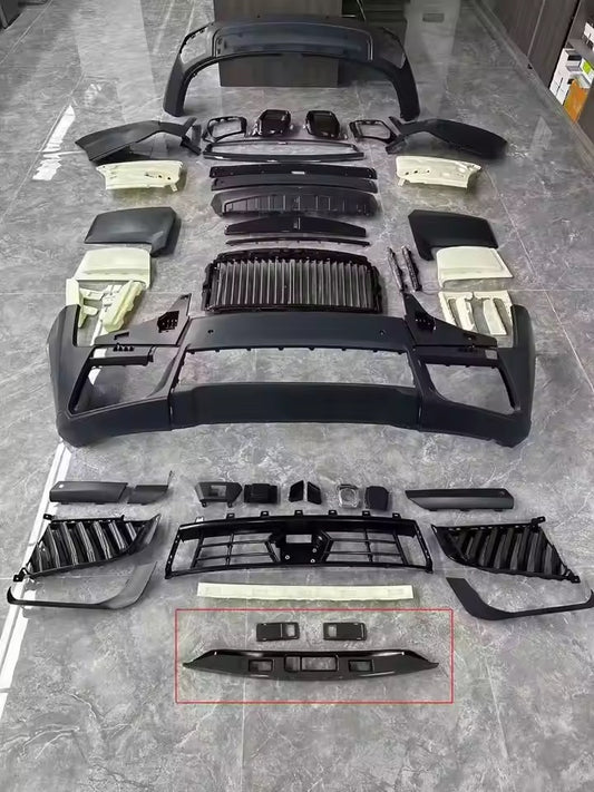 Rolls-Royce Cullinan 2017–2019 to 2025 Conversion Kit | Complete Body Upgrade Including Front & Rear Bumpers, Headlights & Grilled